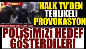 Halk TVde tehlikeli provokasyon!