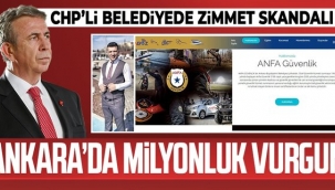 CHPli Ankara Büyükşehir Belediyesinde zimmet skandalı! 1 milyon TLlik vurgun