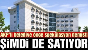 AKP'li belediye huzurevini satıyor
