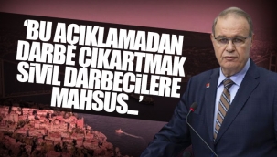 CHP Sözcüsü Faik Öztraktan bildiri açıklaması: Mağdura yatmaya çalışıyorlar