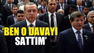 Davutoğlu, Erdoğana böyle seslendi