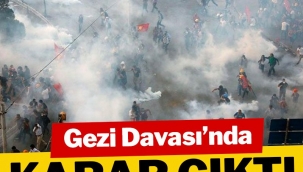 GEZİ DAVASINDA CEZA YAĞDI!