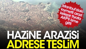 Hazine arazisi adrese teslim