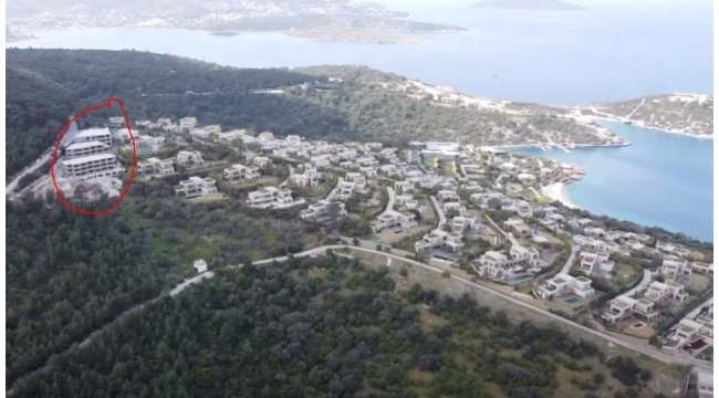 ASTAŞ Holding Milyar Dolarlık Cennet Koyu'nda devletin arazisine çöküp kaçak otel yaptılar
