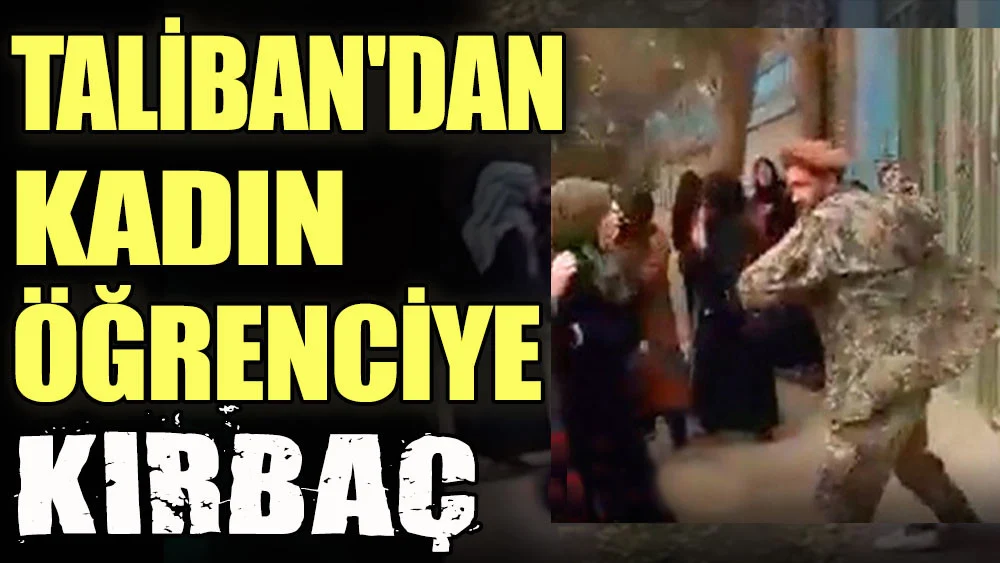 Talibandan kadın öğrenciye kırbaç