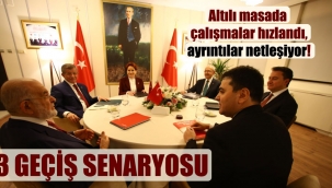 Altılı masada çalışmalar hızlandı, ayrıntılar netleşiyor!