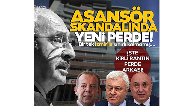 CHP'deki asansör skandalında yeni perde:Tanju Özcan'ın ardından şimdi de Muharrem İnce...