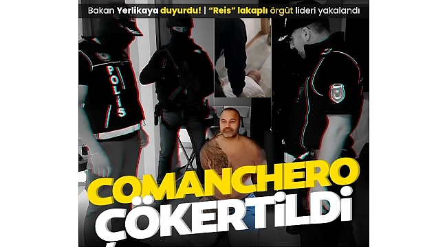 İstanbul'da Uluslararası silahlı organize suç örgütü 'Comanchero' çökertildi