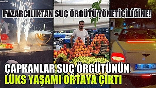 ÇAPKANLAR SUÇ ÖRGÜTÜ ÇÖKERTİLDİ!