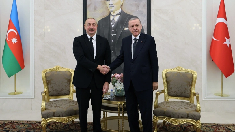 Erdoğan, Azerbaycan Cumhurbaşkanı Aliyev ile görüştü