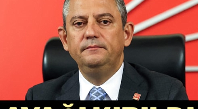 Özgür Özel'in ayağı kırıldı