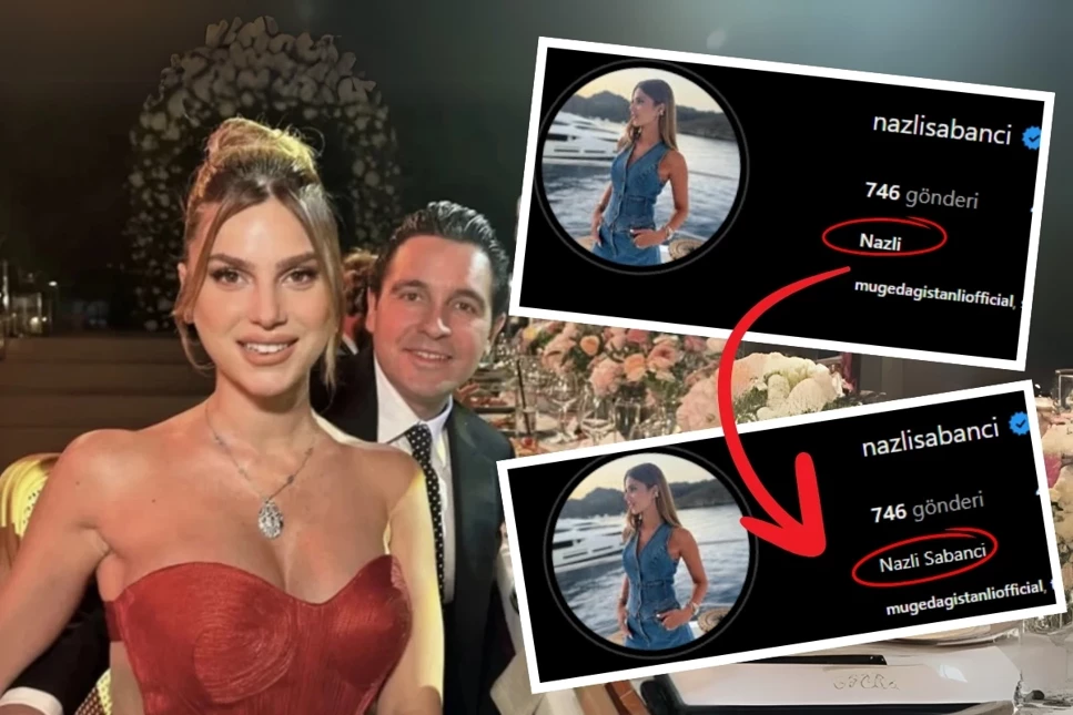 Uzay'ın, Hacı Sabancı'nın oğlu olduğu kesinleşince Nazlı'nın Sabancı'sı önce gitti sonra geldi