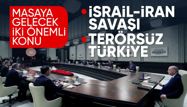 Kabine toplantısında gündem yoğun