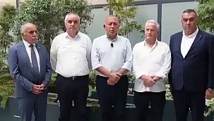 Gürsel Tekin kayyum heyetiyle video paylaştı: "Aslan arkadaşlarım" 